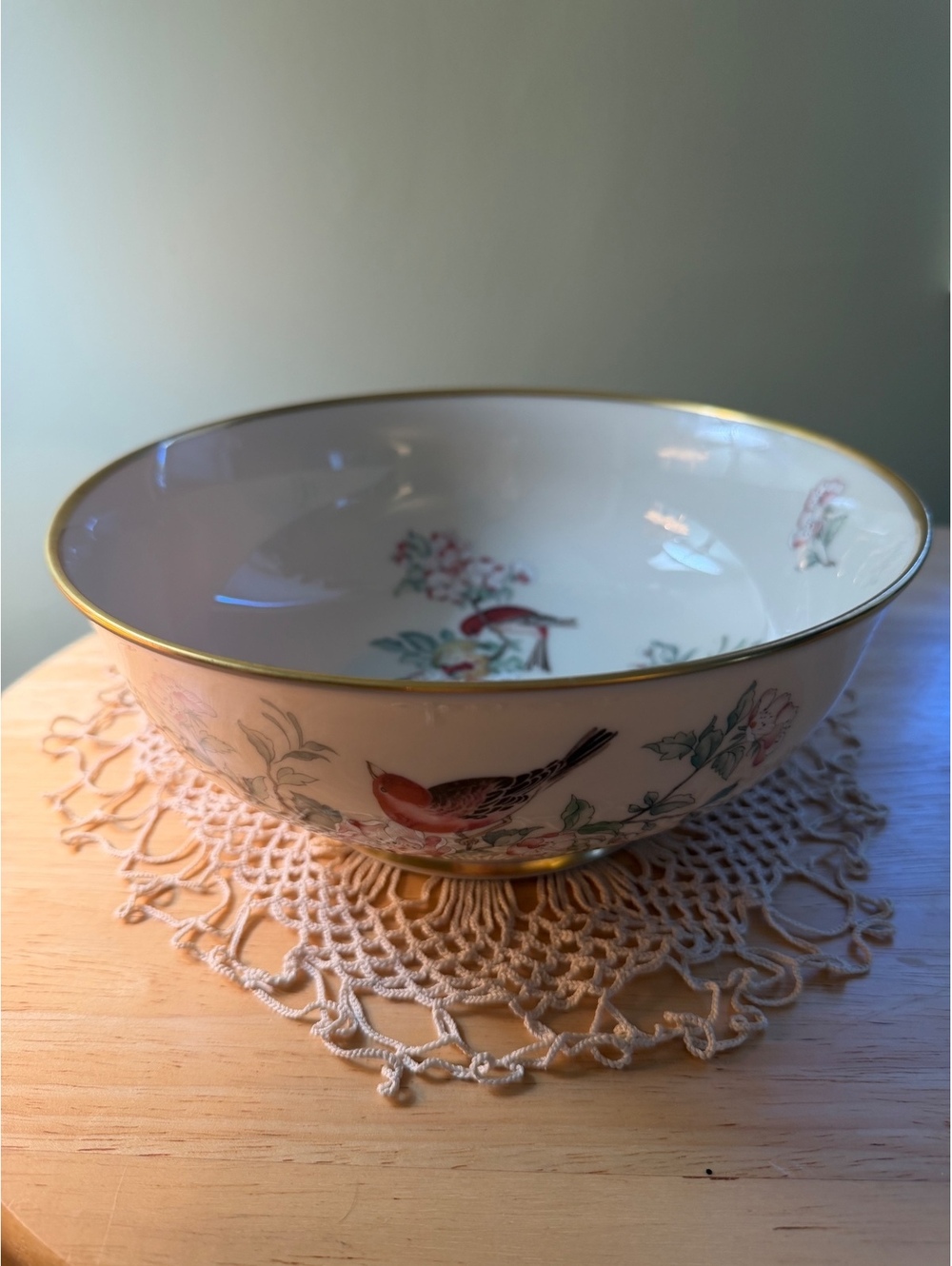 Vintage Lenox Serenade Serving Bowl